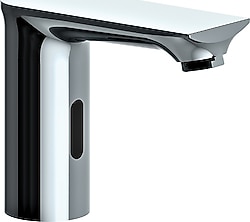 GPD FLB13 Fotoselli Çift Su Girişli Krom Lavabo Bataryası