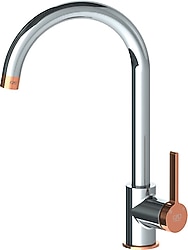 GPD Gildo MTE165-K-R Tek Gövde Krom Rose Gold Mutfak Bataryası