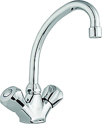 GPD KLB01 Topuz Tek Gövde Kuğu Lavabo Bataryası