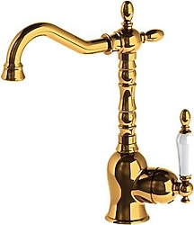 GPD MTL180-A Retro Tek Gövde Altın Lavabo Bataryası