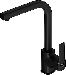 GPD Pedra MTE160-S Tek Gövde Siyah Mutfak Bataryası