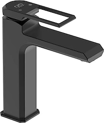 GPD Quadro MLB190-S Mat Siyah Lavabo Bataryası