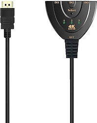 Gplus 4K303B 3 Port 4K HDMI Switch