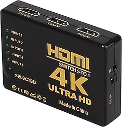 Gplus IFSWT-501 5 Port 4K HDMI Switch