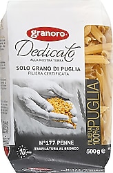 Granoro Dedicato Penne Rigate 500 gr
