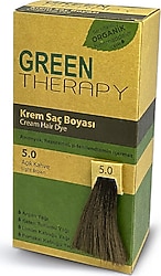 Green Therapy 5.0 Açık Kahve Krem Saç Boyası