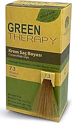 Green Therapy 7.3 Karamel Krem Saç Boyası