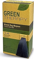 Green Therapy Krem Saç Boyası 1.10 Mavi Siyah