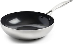 GreenPan Geneva Thermolon Seramik 28 cm Wok Tava
