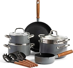 GreenPan Mayflower Pro 13 Parça Seramik Tencere Seti