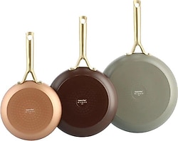 GreenPan Shades Terra 3'lü Seramik Tava Seti