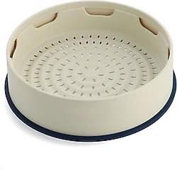 GreenPan Steamy Krem 24 cm Buharda Pişirici