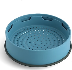 GreenPan Steamy Mavi 24 cm Buharda Pişirici