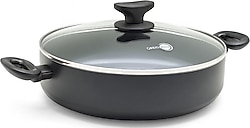 GreenPan Torino Thermolon 24 cm Basık Seramik Tencere