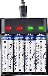 Greentech GT-BC07 4'lü USB Pil Şarj Aleti
