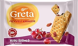 Greta Kuru Üzümlü Meyveli Kraker 4'lü 37.5 gr