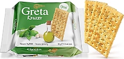 Greta Mevsim Yeşillikli Kraker 120 gr