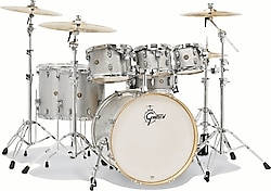 Gretsch CM1-E826P-SS Catalina Maple 7 Parça Rock Shell Pack Silver Sparkle Akustik Davul