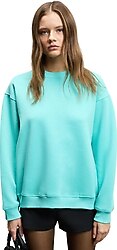Grimelange Karius Mavi Kadın Oversize Sweatshirt