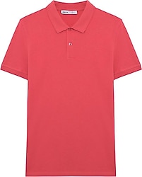 Grimelange Skyloom Nar Çiçeği Kısa Kollu Polo Yaka Erkek Tişört