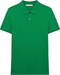 Grimelange Skyloom Yeşil Kısa Kollu Polo Yaka Erkek Tişört