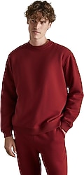 Grimelange Travis Bordo Erkek Sweatshirt