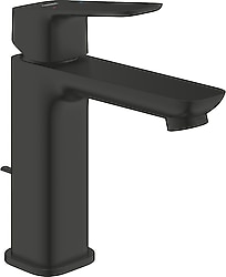 Grohe Cubeo M 1017492430 Mat Siyah Tek Kumandalı Lavabo Bataryası