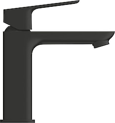Grohe Cubeo M 1017552430 Mat Siyah Lavabo Bataryası