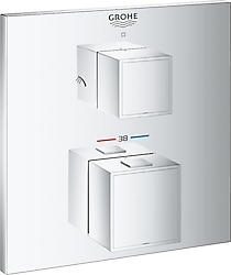 Grohe Grohtherm Cube 24154000 Krom Termostatik Ankastre Banyo Bataryası