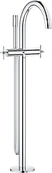 Grohe Atrio 25044003 Krom Yerden Küvet Bataryası