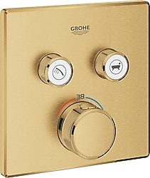 Grohe Grohterm SmartControl 29124GN0 Brushed Cool Sunrise Termostatik Ankastre Banyo Bataryası