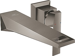Grohe 29403AL0 Allure Brilliant L Brushed Hard Graphite 2 Delikli Lavabo Bataryası