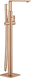Grohe Allure 25222DL1 Brushed Warm Sunset Yerden Küvet Bataryası