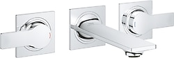Grohe Allure S 20189002 Krom 3 Delikli Ankastre Lavabo Bataryası