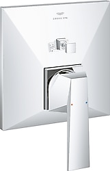 Grohe Allure Brilliant 24279000 Krom Ankastre Banyo Bataryası