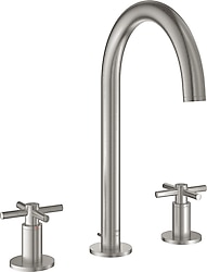 Grohe Atrio L 20643DC0 SuperSteel 3 Delikli Lavabo Bataryası
