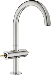 Grohe Atrio Private Collection L 21134DC0 SuperSteel Lavabo Bataryası