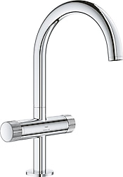 Grohe Atrio Private Collection L 21138000 Krom Lavabo Bataryası
