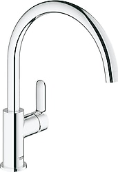 Grohe Bauedge 31367000 Krom Döner Borulu Mutfak Bataryası