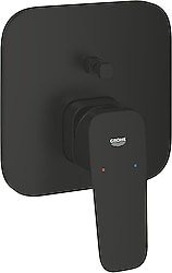 Grohe Cubeo 1017782430 Mat Siyah Ankastre Banyo Bataryası