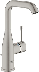 Grohe Essence L 24174DC1 SuperSteel Tek Kumandalı Lavabo Bataryası