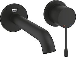 Grohe Essence M 29192KF1 Phantom Black İki Delikli Lavabo Bataryası