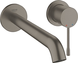 Grohe Essence L 29193AL1 Brushed Hard Graphite 2 Delikli Lavabo Bataryası