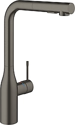 Grohe Essence 30504AL0 Brushed Hard Graphite Spiralli Mutfak Bataryası