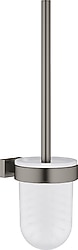 Grohe Essentials Cube 40513AL1 Brushed Hard Graphite Tuvalet Fırçası