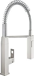 Grohe Eurocube 31395DC0 SuperSteel Spiralli Mutfak Bataryası