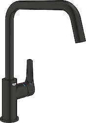 Grohe Eurosmart 30567430 Mat Siyah Tek Kumandalı Mutfak Bataryası