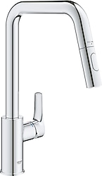 Grohe Eurosmart 30619000 Krom Spiralli Mutfak Bataryası