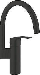 Grohe Eurosmart 332022433 Mat Siyah Mutfak Bataryası