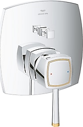 Grohe Grandera 24260IG0 2 Çıkışlı Ankastre Banyo Bataryası